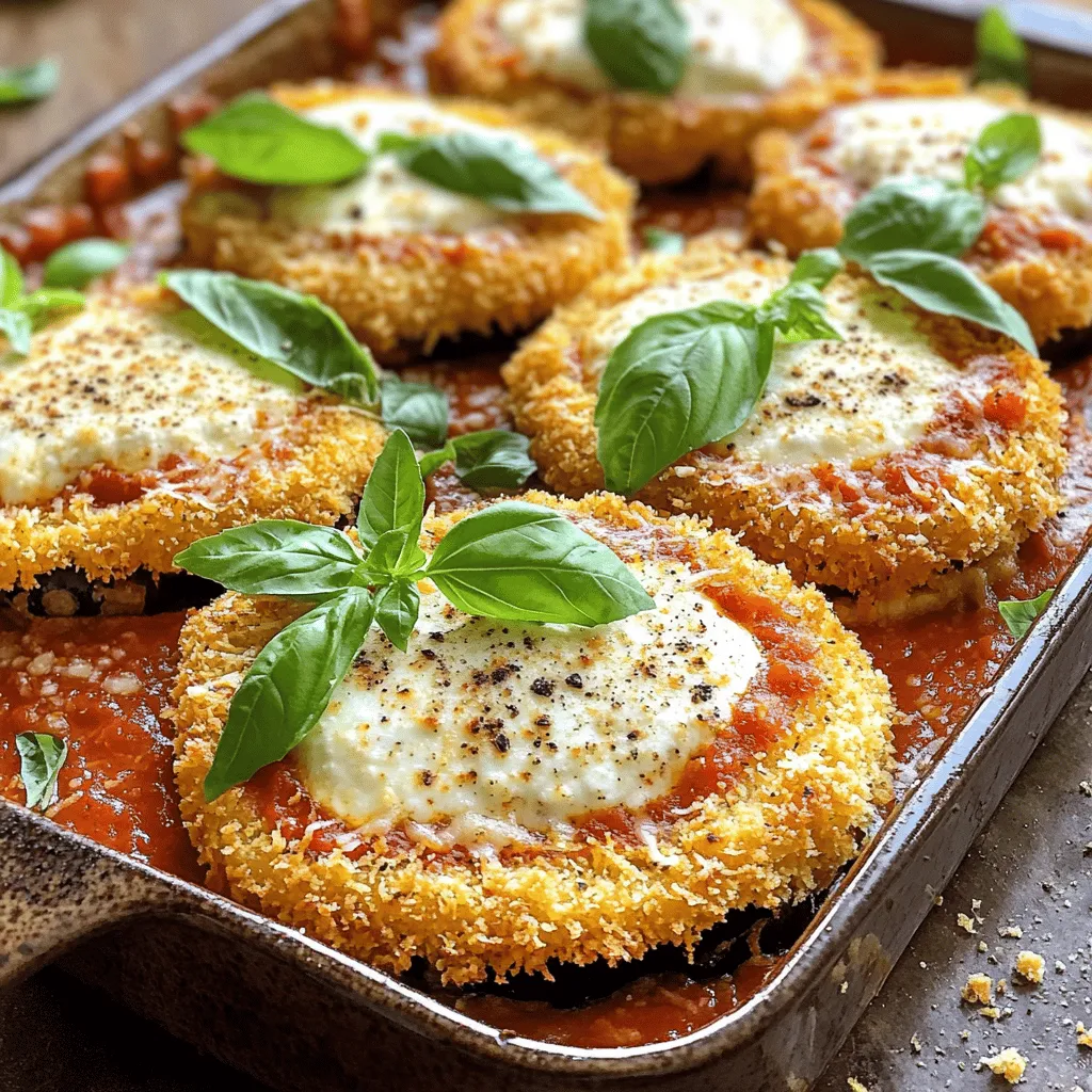 Eggplant Parmesan is a warm and filling dish. The key ingredients make it truly special.