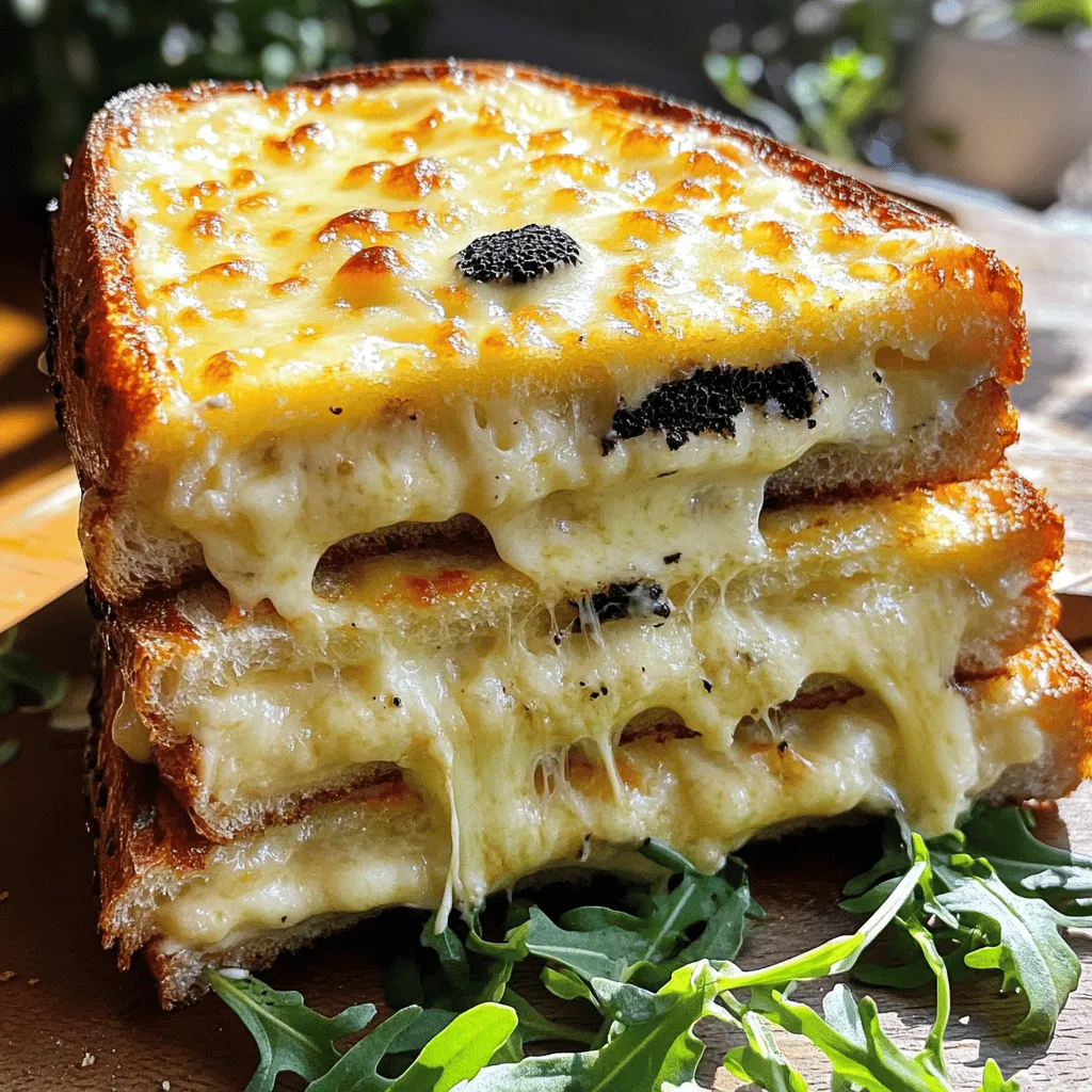 To make the perfect Croque Monsieur, you will need these tasty ingredients: