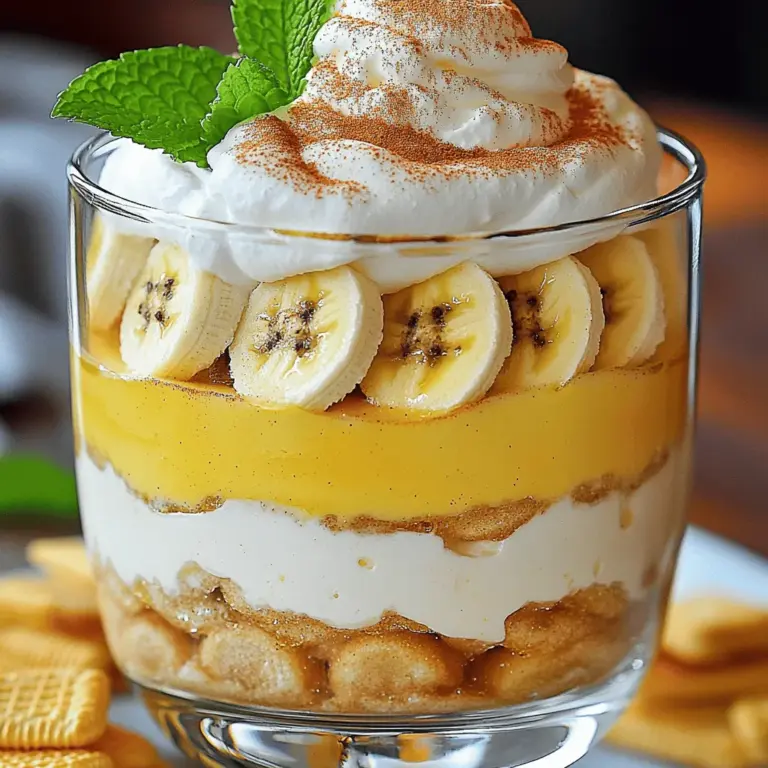 To make this delightful banana pudding, you need to gather the following ingredients: