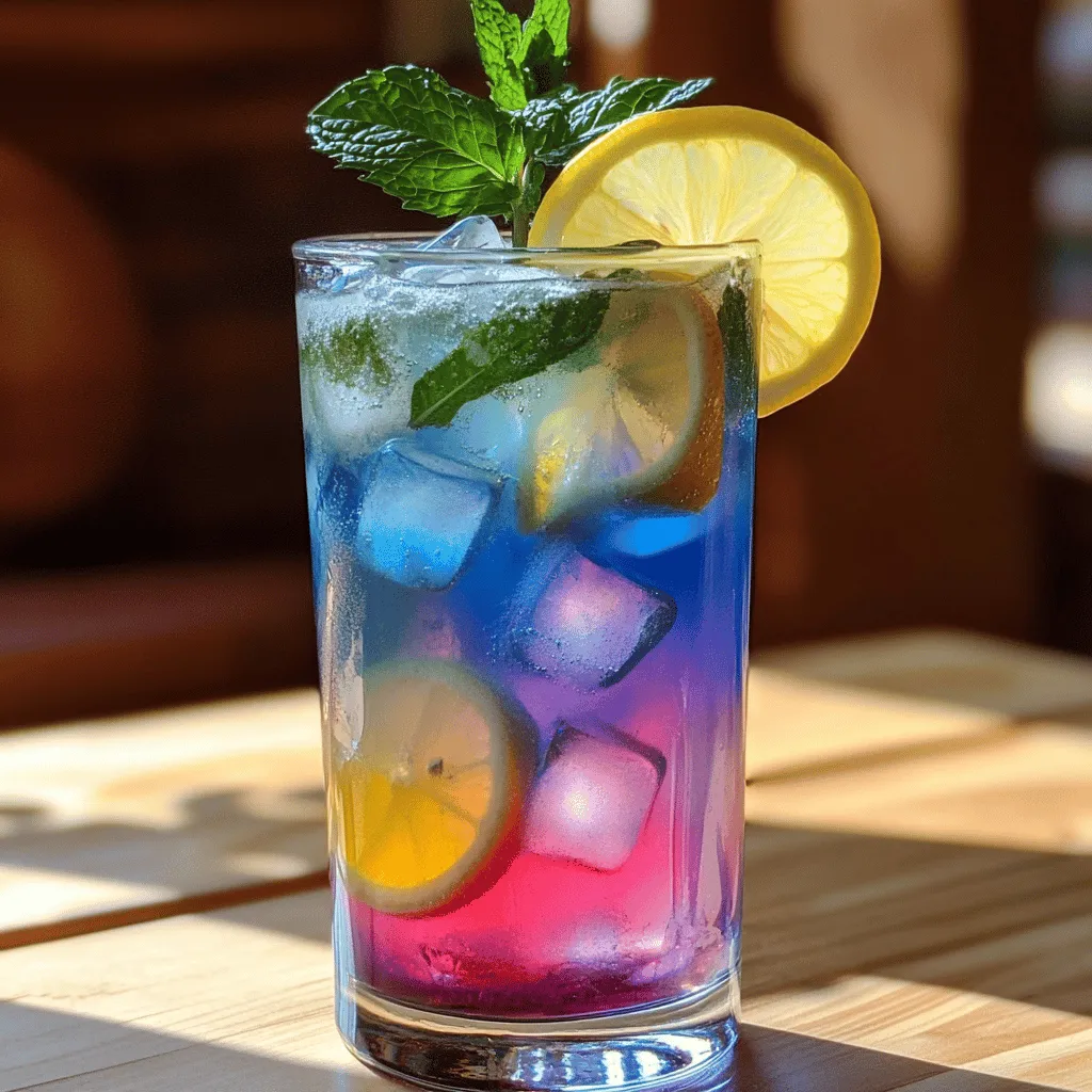 Color changing lemonade is a fun drink that surprises everyone. It starts as a bright blue drink and changes colors with a simple twist. This drink brings joy and excitement. It’s perfect for hot summer days and gatherings.
