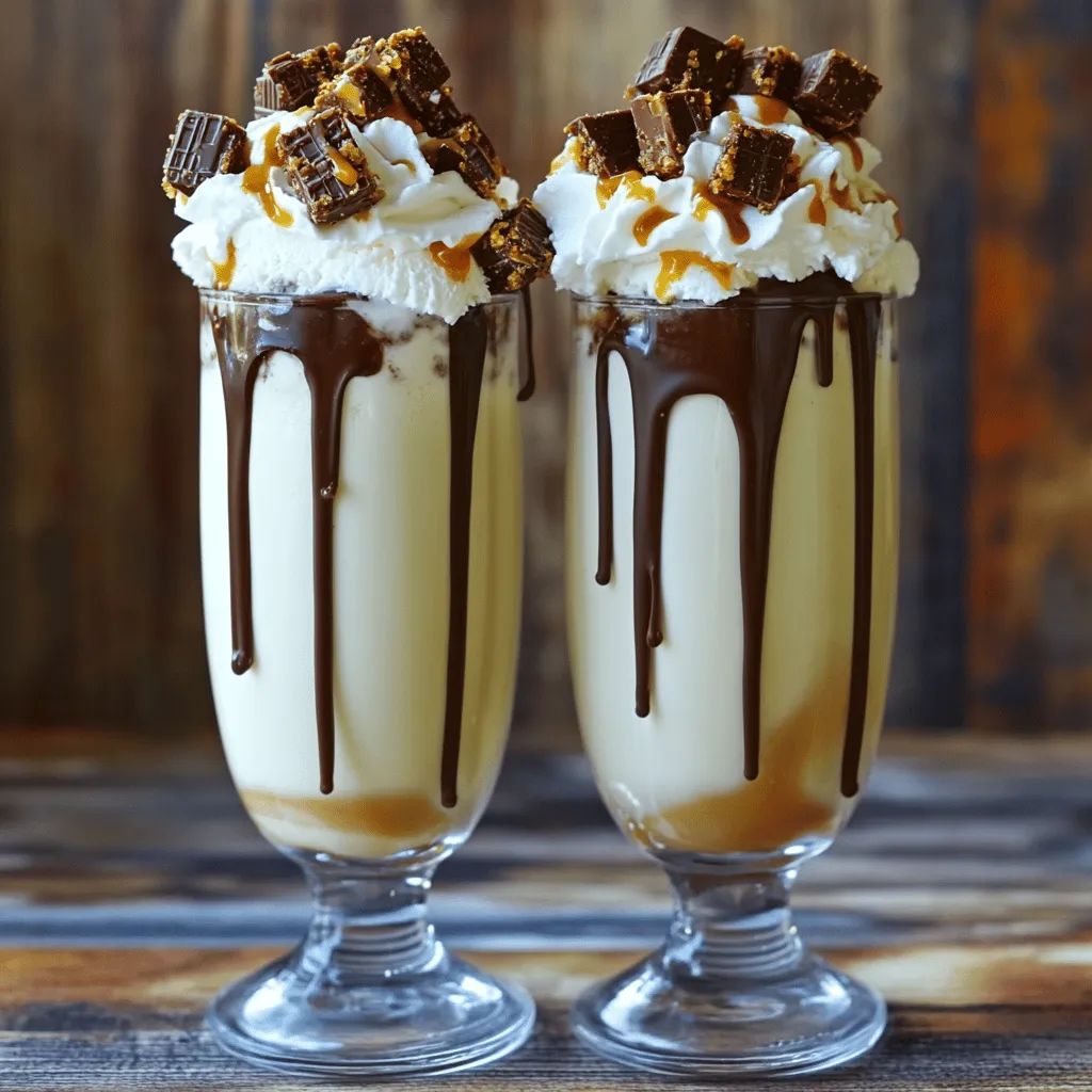 To make the best Snickers milkshake, you need a few key ingredients. First, grab some vanilla ice cream. Two cups work well. This ice cream gives your shake its creamy base. You can also try other ice cream varieties, like chocolate or caramel, for added flavor.