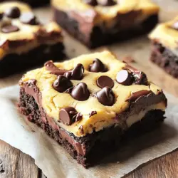 - 1/2 cup unsalted butter, melted - 1 cup granulated sugar - 1/2 cup brown sugar, packed - 2 large eggs - 1 teaspoon vanilla extract - 1/3 cup unsweetened cocoa powder - 1/2 cup all-purpose flour - 1/4 teaspoon salt - 1/4 teaspoon baking powder