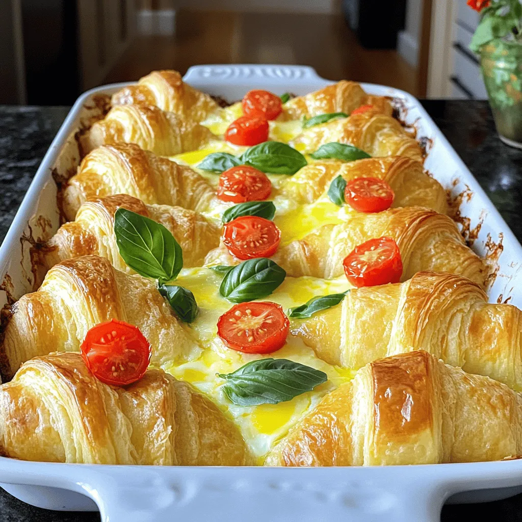 The Easy Croissant Bake Breakfast Casserole uses simple and tasty ingredients. You can whip it up quickly. It’s perfect for brunch or a cozy breakfast.