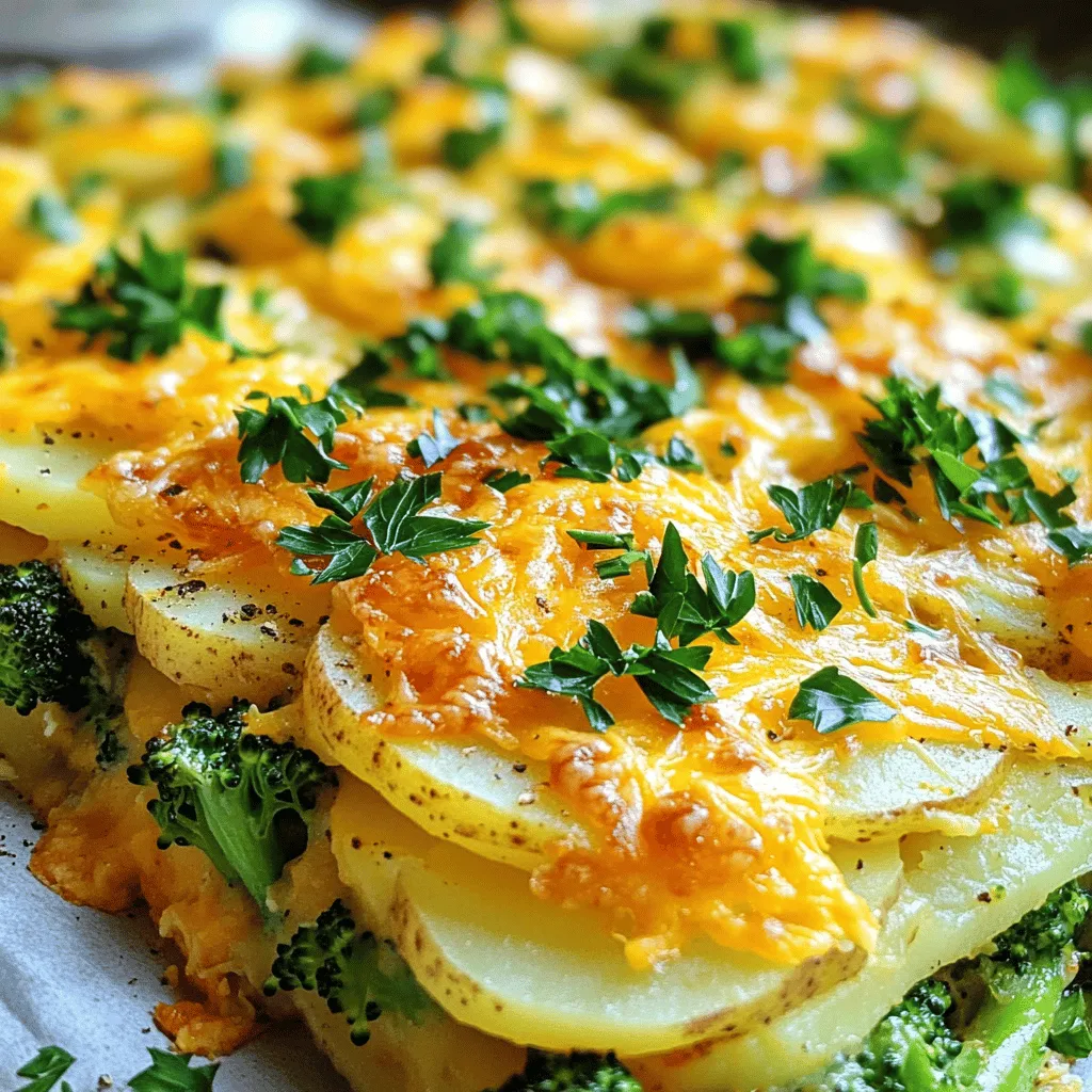 To make a hearty Potato, Broccoli & Pepper Jack Egg Casserole, you'll need the following ingredients: