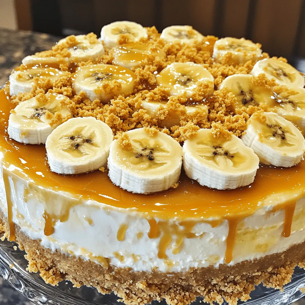 To create your No Bake Banana Pudding Cheesecake, gather the following ingredients: