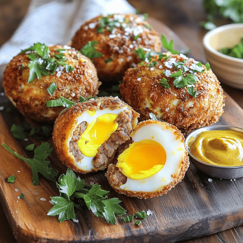 Scotch eggs have a rich and tasty history. They likely began in England during the 18th century. Some say they came from a recipe in London. Others believe they trace back to the Scots. The name 