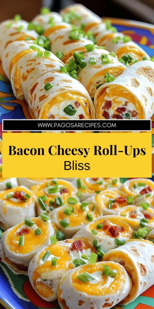 Satisfy your snack cravings with Cheesy Bacon and Green Onion Roll Ups! These quick, tasty treats combine creamy cheese, crispy bacon, and fresh green onions, perfect for parties or movie nights at home. They're easy to make and even more delicious to enjoy. Discover simple ingredient swaps and serving tips to customize your roll-ups for everyone. Ready to roll? Click through for the full recipe and start creating your new favorite snack!