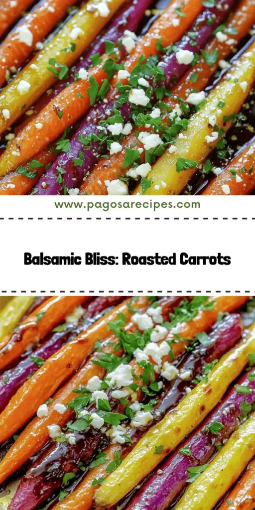 Elevate your meals with these delicious Balsamic Roasted Carrots, a flavorful and easy side dish that everyone will love! This simple recipe combines the sweetness of carrots with tangy balsamic vinegar, making it a perfect addition to any dinner. Whether you’re cooking for a family gathering or just want to impress at home, these carrots are a must-try. Click through to discover the complete recipe and step-by-step instructions for this delightful dish!