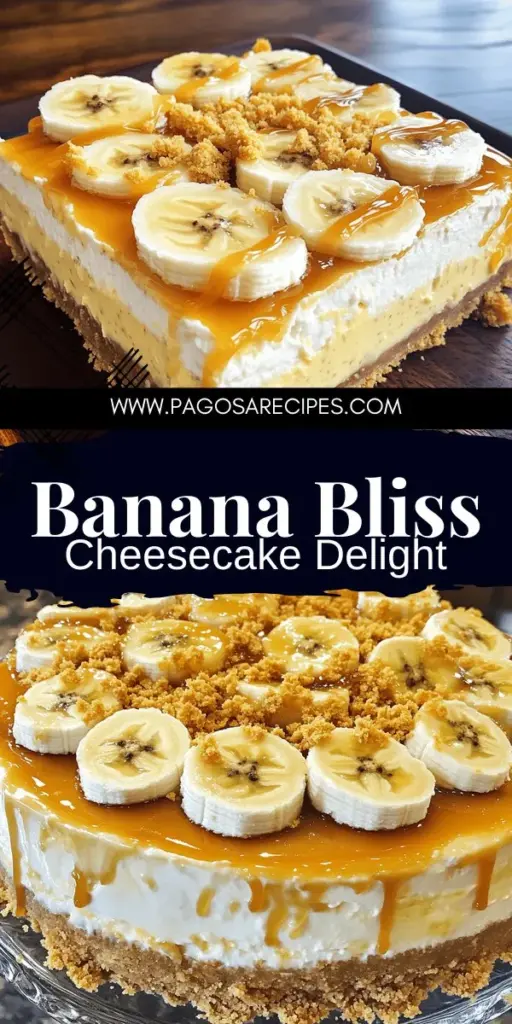 Dive into the delicious world of no-bake desserts with my No Bake Banana Pudding Cheesecake Dream Delight! This creamy, dreamy treat is perfect for hot days and requires no baking, just simple ingredients like ripe bananas, cream cheese, and vanilla wafers. Enjoy whipping it up in just a few easy steps. Click through to explore the full recipe and bring a slice of heaven to your dessert table today!