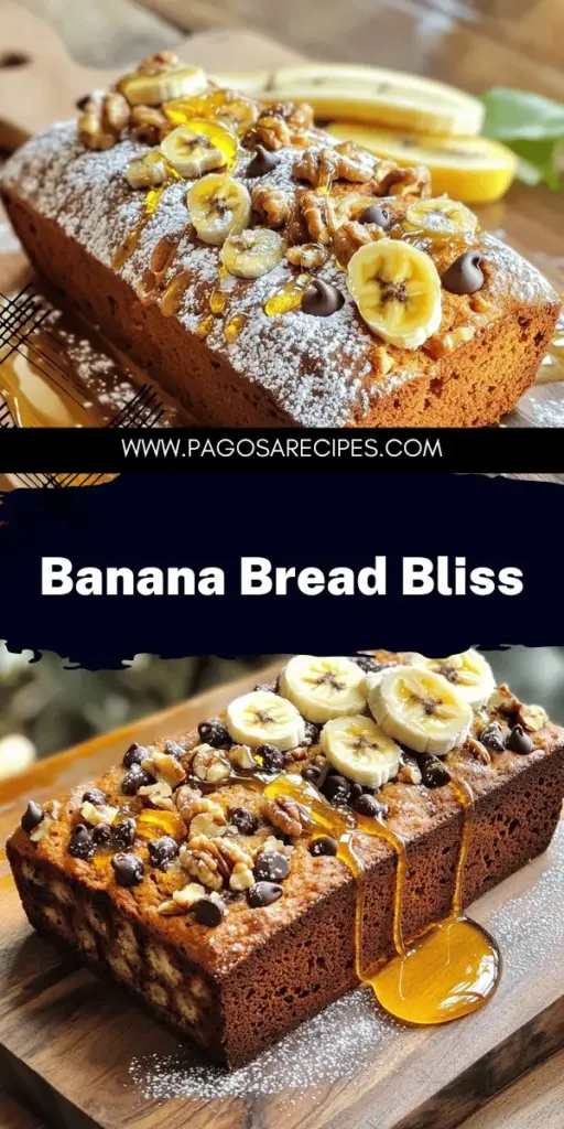 Indulge in the warmth of homemade banana bread with this delightful recipe! Discover how to create a soft and fulfilling treat perfect for breakfast or a cozy snack. With just a few simple ingredients, including ripe bananas and a hint of vanilla, you'll have a delicious loaf that fills your kitchen with amazing aromas. Don’t miss out—click through for the full banana bread delight recipe and start baking today!
