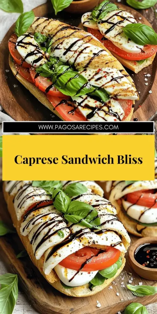 Savor the taste of Italy with a simple Caprese sandwich that's bursting with flavor! Learn how to create this delicious meal using fresh tomatoes, creamy mozzarella, and aromatic basil. Our step-by-step recipe makes it easy to assemble the perfect sandwich, and we'll share tips on selecting the best ingredients. Ready to elevate your lunch? Explore the delicious world of Caprese sandwiches and discover fun variations to try today!