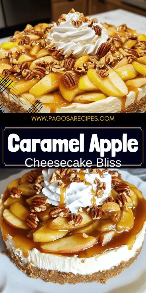 Indulge in a slice of heaven with my Caramel Apple Cheesecake Delight! This easy-to-make dessert features a creamy cheesecake filled with sweet caramel apples, all nestled in a buttery graham cracker crust. Perfect for any occasion, it’s sure to satisfy your sweet tooth. Click through to explore the full recipe and learn how to create this delicious treat that everyone will love. Your next dessert masterpiece awaits!