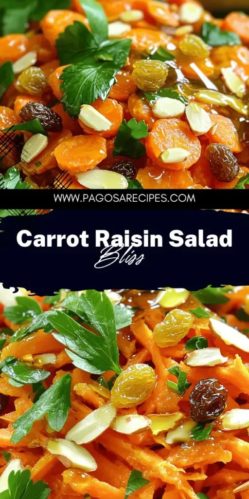 Elevate your salad game with the Moroccan Raw Carrot Salad with Raisins Delight! This refreshing dish combines crisp grated carrots and sweet raisins for a vibrant flavor burst in every bite. Perfect for impressing guests or as a nutritious side, this easy recipe is packed with healthy ingredients and spices. Ready to make it? Click through for the complete recipe and tips to customize this delightful salad to your taste!