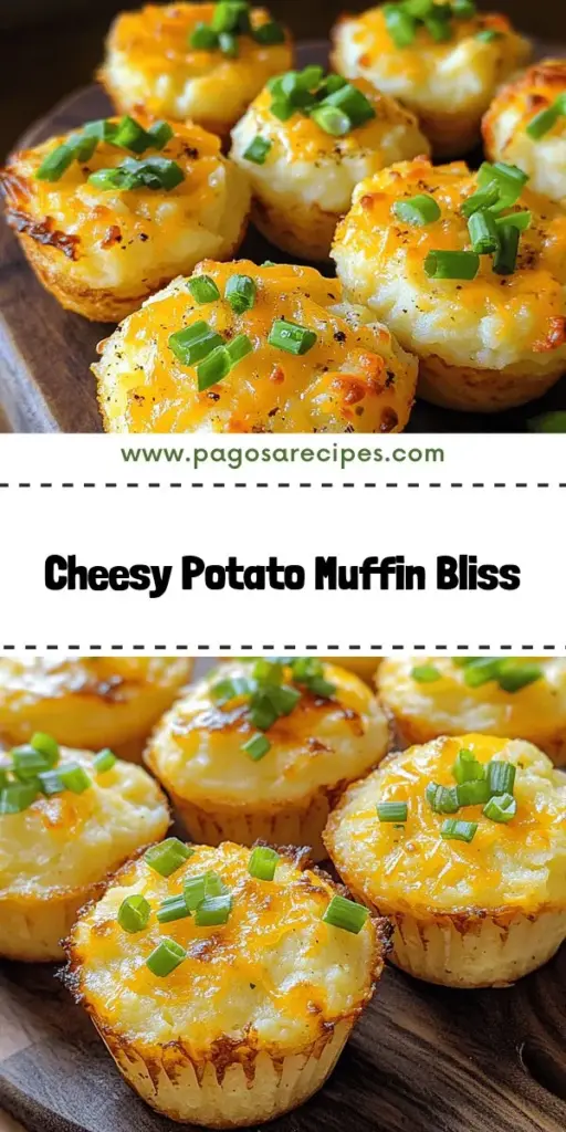 Satisfy your snack cravings with these Cheesy Mashed Potato Muffins! This easy recipe combines creamy mashed potatoes and melted cheddar cheese for a mouthwatering treat that everyone will love. Perfect for brunch or a quick bite, you can customize these muffins with your favorite ingredients. Discover how to whip up this deliciously cheesy snack and explore the full recipe now! Don't miss out on making your kitchen smell amazing!