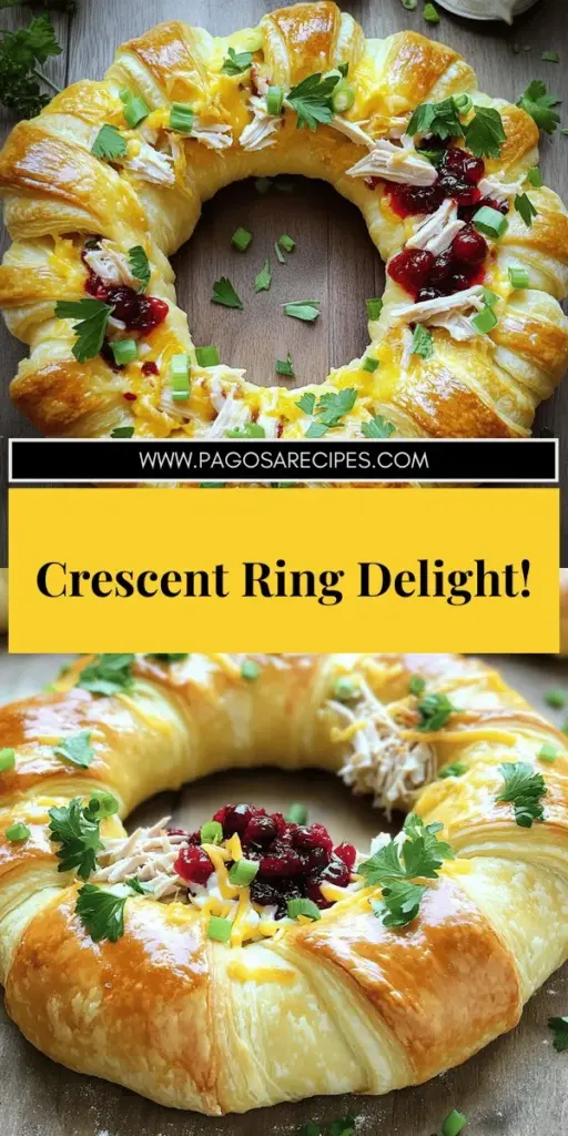 Impress your family with a delicious Savory Turkey and Cranberry Crescent Ring that's easy to make and full of flavor! This delightful dish combines tender turkey and tangy cranberries wrapped in flaky crescent dough, perfect for any meal. Discover step-by-step instructions, helpful tips, and creative variations to make it your own. Click to explore the full recipe and get ready for a baking adventure that everyone will love!