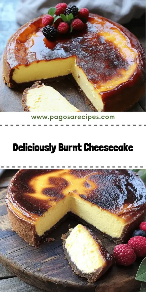 Craving a dessert that's both rich and easy to make? Discover how to create the perfect Burnt Basque Cheesecake with our step-by-step guide. Featuring a creamy center and a deliciously charred top, this indulgent treat is sure to impress your friends and family. Whether you want classic flavors or fun variations, we’ve got you covered. Click to explore the recipes and start baking your show-stopping cheesecake today!
