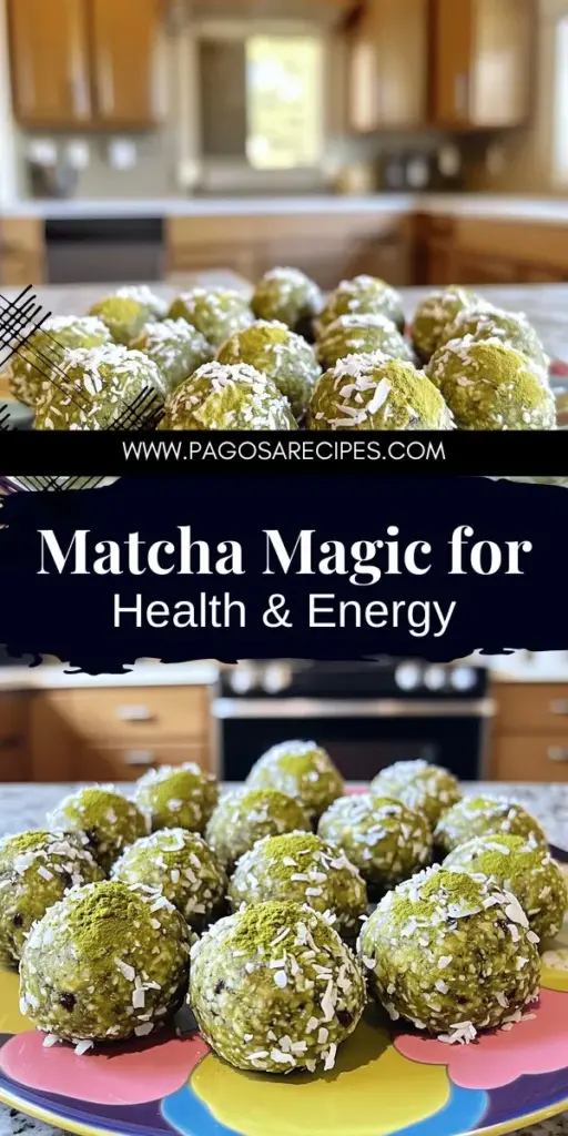 Unlock the benefits of matcha green tea powder and boost your health and energy! This incredible superfood is loaded with antioxidants, offers a calm energy boost, and is easy to incorporate into your diet. Discover how matcha differs from regular green tea, learn about its amazing health benefits, and try delicious recipes like Matcha Bliss Energy Bites to energize your day. Click to dive into the world of matcha and transform your wellness journey today!