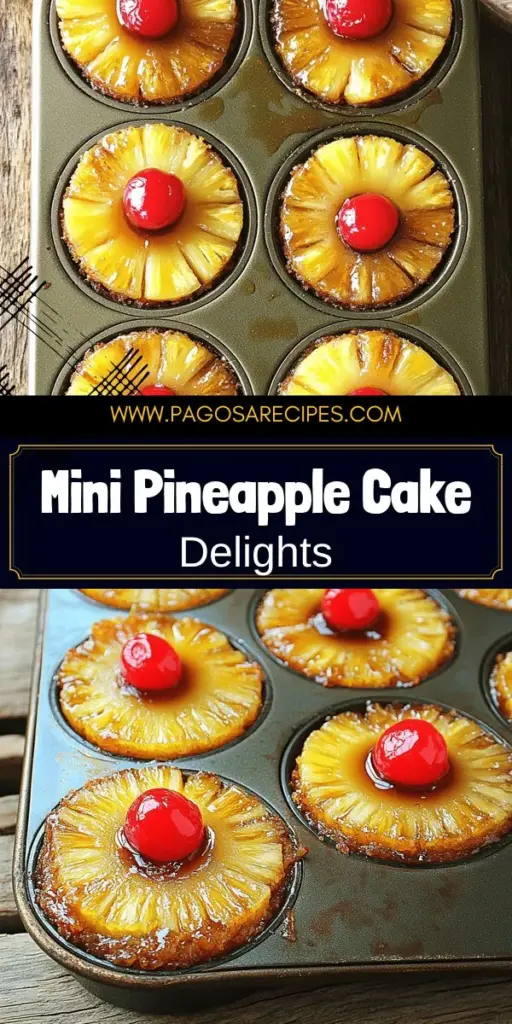 If you crave the classic taste of pineapple upside-down cake, you'll love these muffin tin mini pineapple upside-down cakes! These adorable treats combine juicy pineapple, buttery goodness, and a touch of sweetness in individual servings. Discover the easy recipe and tips for baking perfect mini cakes at home. Click through for all the delicious details and get ready to bake your new favorite dessert!