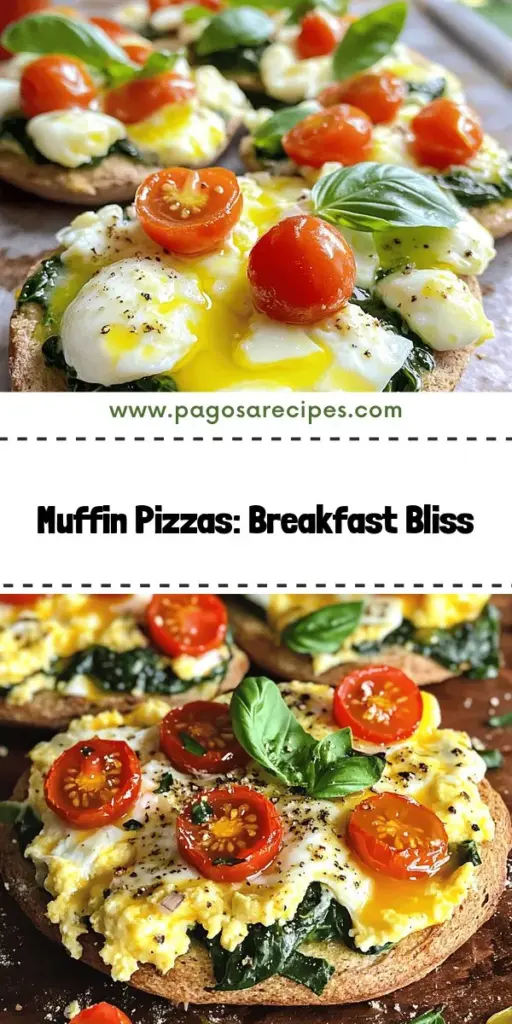 Kickstart your morning with a delicious English muffin breakfast pizza! This fun twist on your classic breakfast combines whole grain muffins, eggs, and vibrant veggies, topped with gooey mozzarella for a tasty delight. Perfect for busy mornings or a relaxed brunch, this quick recipe is easy to customize with your favorite toppings. Ready to make breakfast fun and scrumptious? Click through for the full recipe and get cooking!