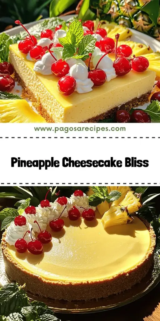 Indulge in the tropical goodness of Pineapple Upside-Down Cheesecake with this delightful dessert recipe! Easy to follow, it combines rich, creamy cheesecake with sweet pineapple and a crunchy graham cracker crust, perfect for any occasion. Whether you're a seasoned baker or just starting out, this recipe will wow your guests. Click through to explore the full instructions and tips to create a stunning sweet adventure that your taste buds won't forget!