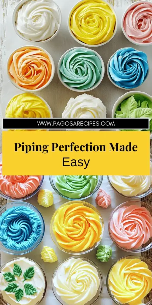 Unlock the secrets to stunning cake designs with these expert cake decor piping tips! Learn how to create beautiful buttercream decorations using essential ingredients and the right piping tips. Whether you're just starting out or looking to sharpen your skills, this guide will take your cake decorating to the next level. Ready to impress? Click through to discover fun techniques and elevate your baking game!