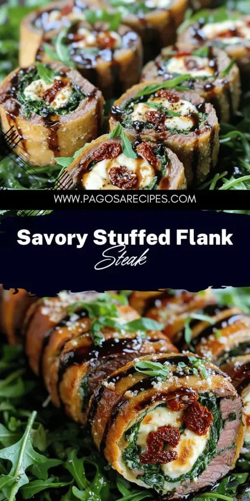 Elevate your dinner game with this mouth-watering stuffed flank steak recipe! Impress family and friends with a dish that’s not only visually stunning but also bursting with flavor. Discover key ingredients like spinach, ricotta, and sun-dried tomatoes, plus tips for perfect cooking. Whether for a special occasion or just because, this stuffed flank steak will delight. Click through now to explore the full recipe and bring this savory delight to your table!