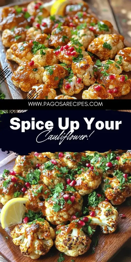 Elevate your meals with our harissa roasted cauliflower recipe! This bold and flavorful dish is not only healthy but also incredibly easy to make. With a mix of spices and a simple marinade, you'll create a deliciously spicy side that will impress everyone at your table. Ready to discover how to make this vibrant dish? Click through to explore the full recipe and spice up your cooking game today!