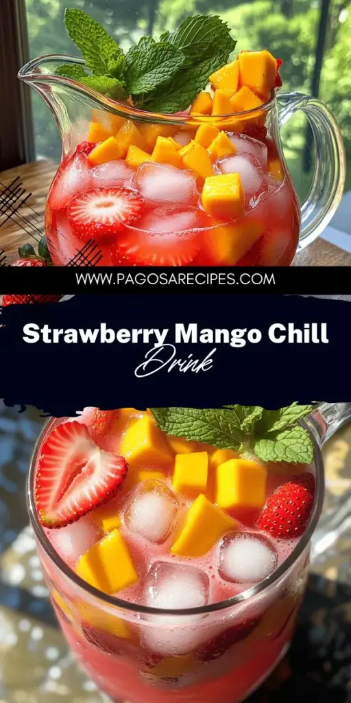 Beat the heat this summer with a refreshing Strawberry Mango Agua Fresca! This delicious drink blends juicy strawberries and ripe mangoes with a hint of lime for the perfect balance of sweetness and tartness. Discover the simple steps to make your own agua fresca at home, experiment with different fruits, and impress your friends at your next gathering. Click through to explore the full recipe and get ready to sip on something spectacular!