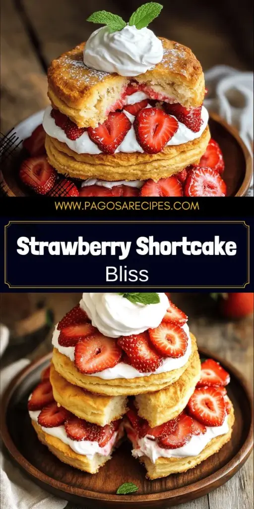 Whip up a delightful dessert with this easy strawberry shortcake recipe! Perfect for everyone, from beginner bakers to pros, this guide walks you through simple steps to create a delicious treat with fresh strawberries and fluffy shortcakes. Plus, discover tips for storage and variations for vegan or gluten-free options. Click through to explore the full recipe and impress your family and friends with this classic dessert!