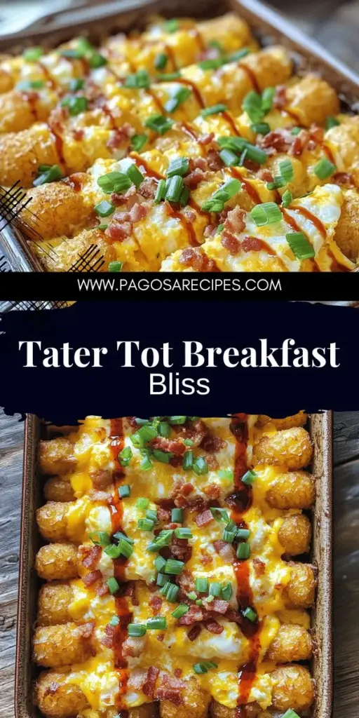 Start your mornings off right with the Cracked Out Tater Tot Breakfast Casserole Delight! This easy and hearty dish combines crispy tater tots, fluffy eggs, and melty cheese for a breakfast everyone will rave about. Perfect for busy days or relaxed weekends, it’s a crowd-pleaser that’s simple to make and customize. Click through to explore this delicious recipe and elevate your breakfast game today!