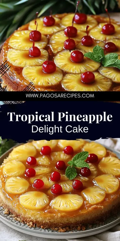 Indulge in the delightful flavors of Pineapple Upside-Down Cake with this easy-to-follow recipe! Featuring juicy pineapple and a rich caramel topping, each slice is a tropical treat that's perfect for any gathering. Whether you’re a beginner or an experienced baker, our step-by-step guide has you covered with tips and tricks to ensure success. Ready to impress friends and family? Click through to explore the full recipe and start baking today!
