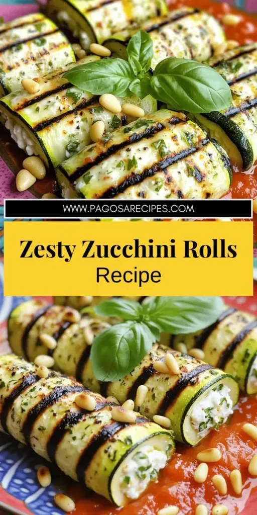 Looking for a flavorful and easy dinner idea? Try these delicious zucchini rolls! Packed with ricotta, fresh herbs, and a tangy marinara sauce, they're simple to make and perfect for impressing family or friends. In my latest post, I share step-by-step instructions, tips for perfecting your roll, and variations to keep things exciting. Ready to roll into a delightful meal? Click through to explore the full recipe and make dinner a hit!