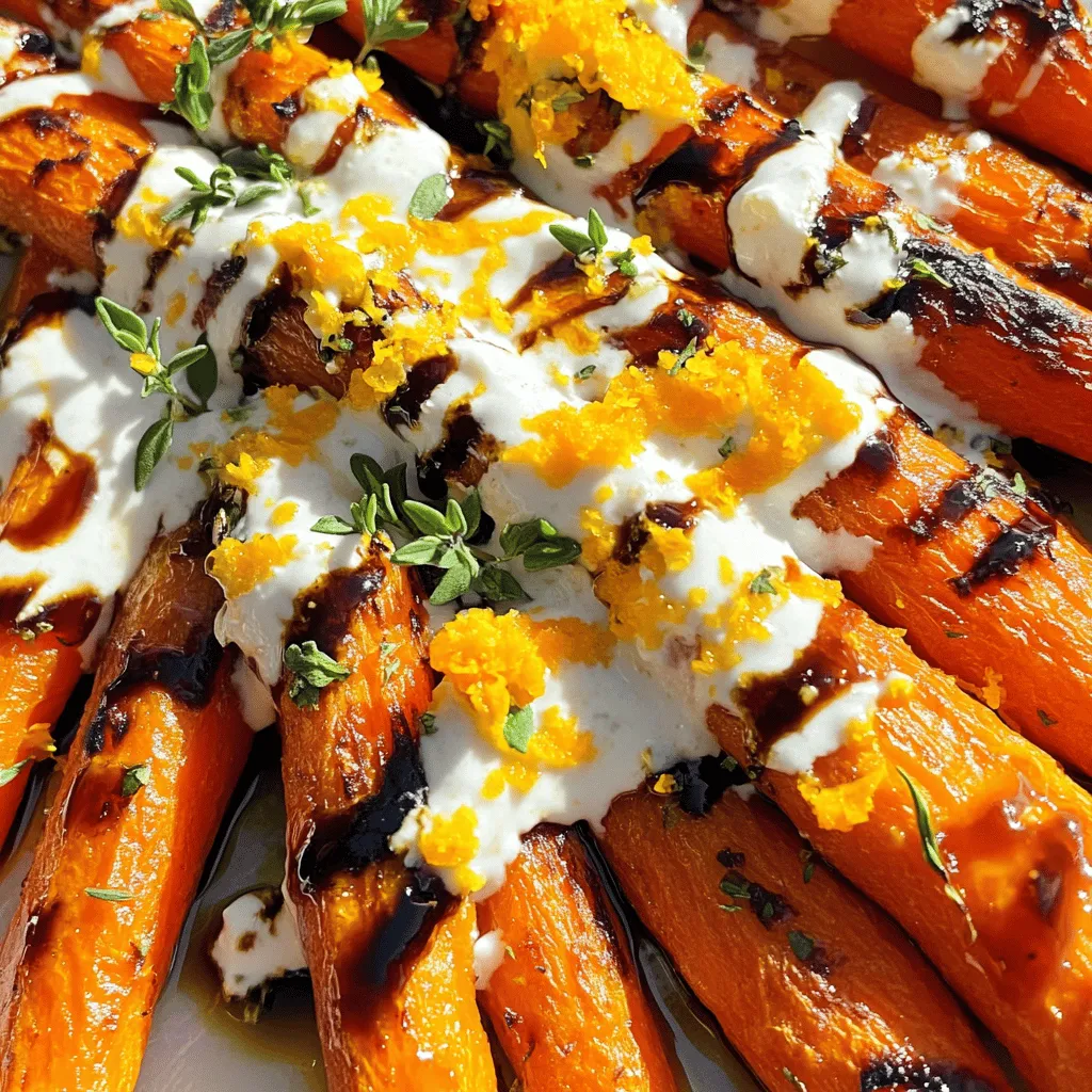 - 1 lb baby carrots, peeled - 2 tablespoons balsamic vinegar - 1 tablespoon olive oil - 1 teaspoon honey or maple syrup