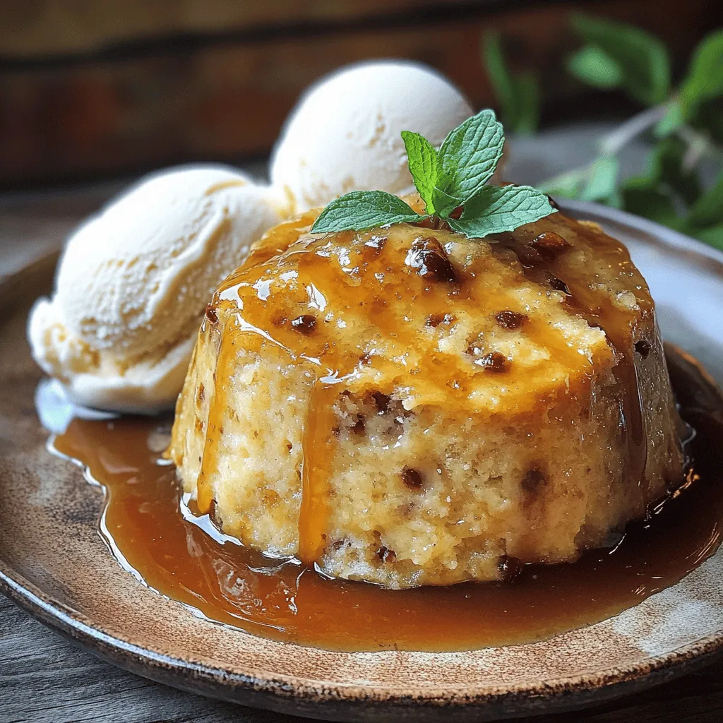 To make sweet toffee pudding, you need simple ingredients. Here’s the list you will need: