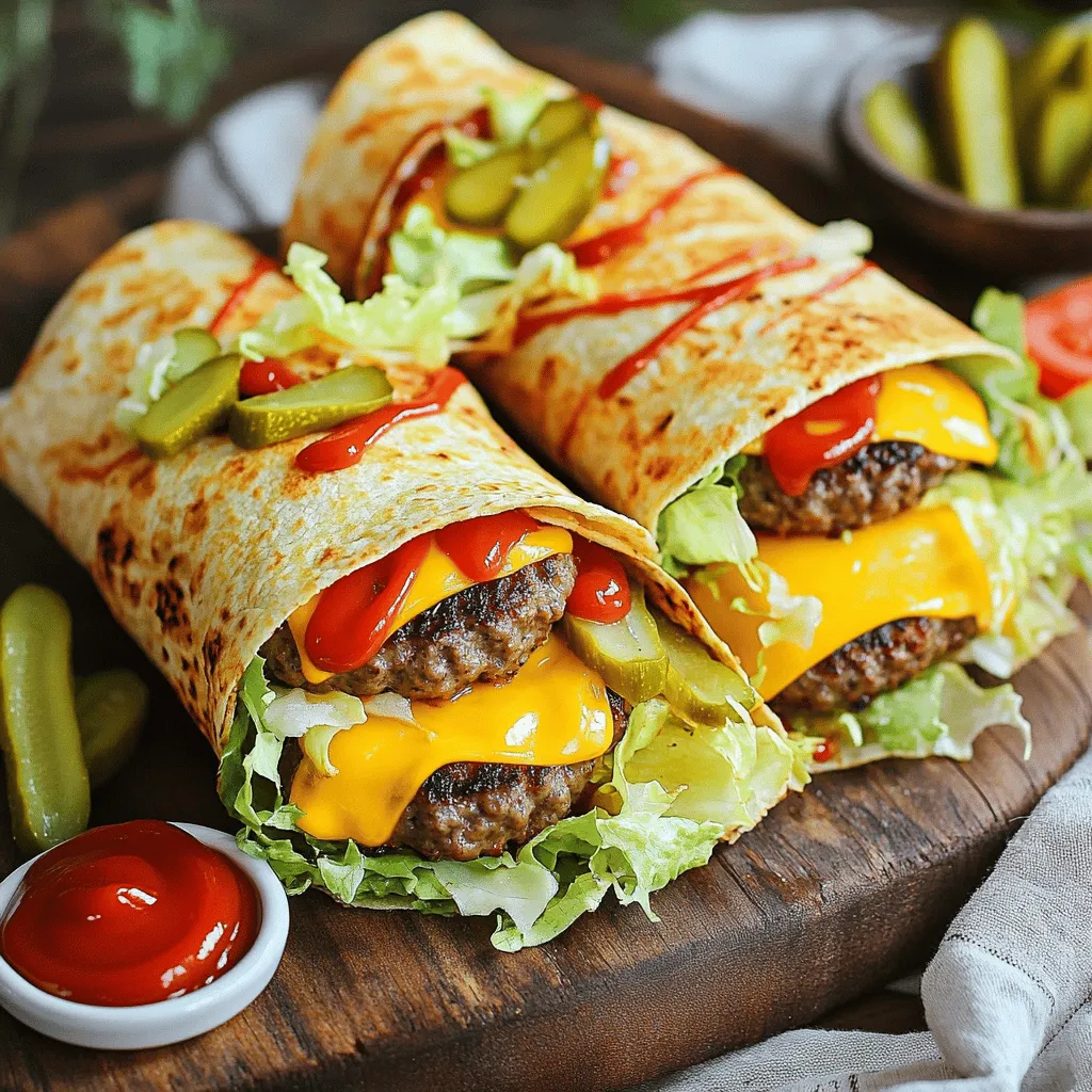 To make grilled cheeseburger wraps, you need a few key items. Here’s what to gather: