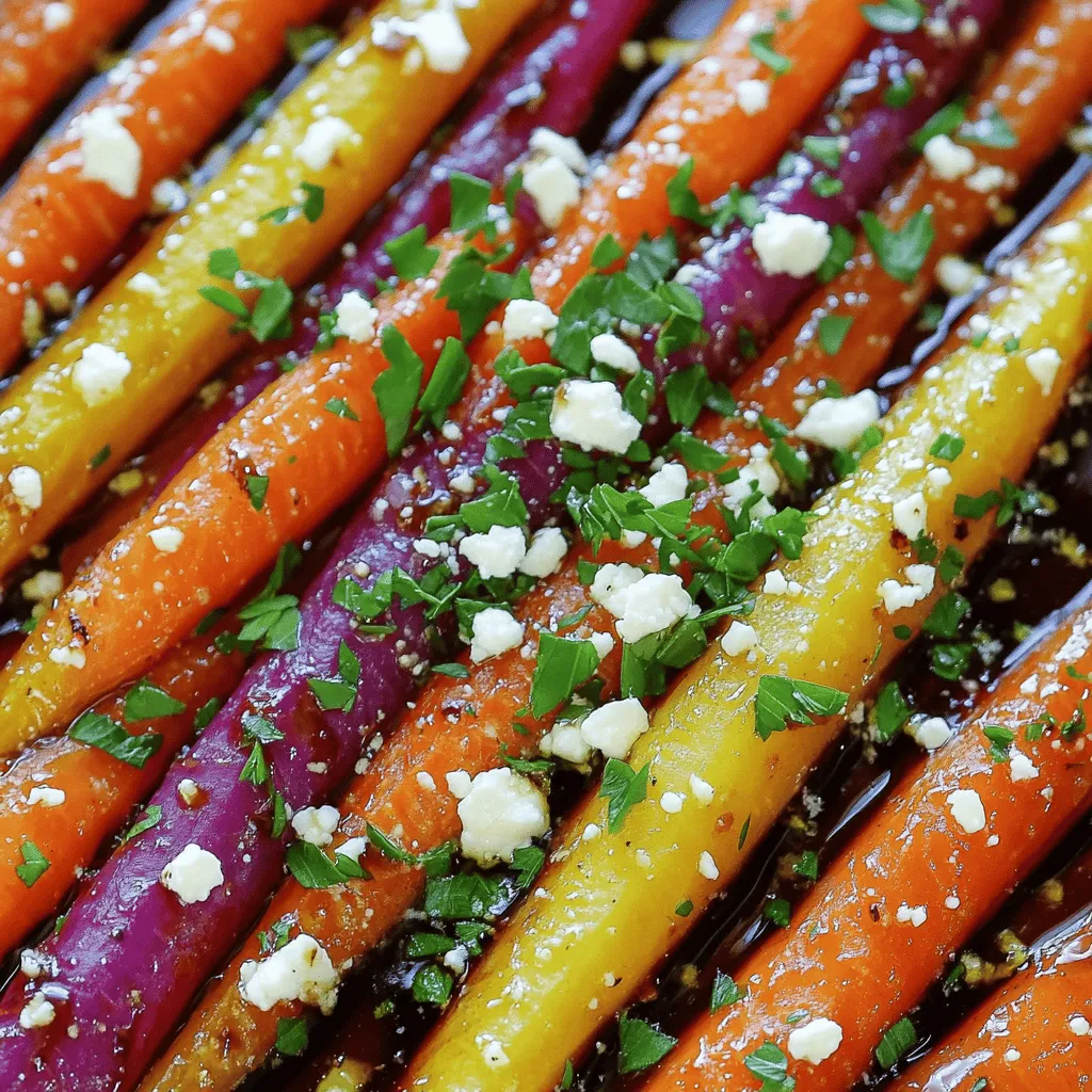 To make balsamic roasted carrots, gather these items: