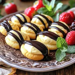 To make Easy Boston Cream Pie Cookie Bites, you need simple, fresh ingredients. Each one plays a key role in creating a tasty treat that looks and tastes great. You’ll enjoy the mix of flavors and textures in every bite.