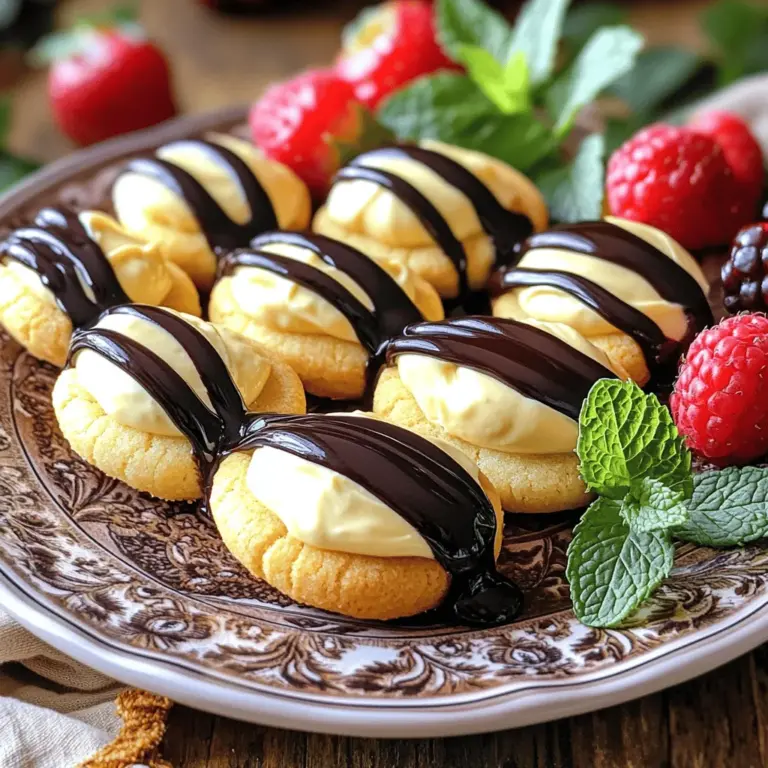 To make Easy Boston Cream Pie Cookie Bites, you need simple, fresh ingredients. Each one plays a key role in creating a tasty treat that looks and tastes great. You’ll enjoy the mix of flavors and textures in every bite.