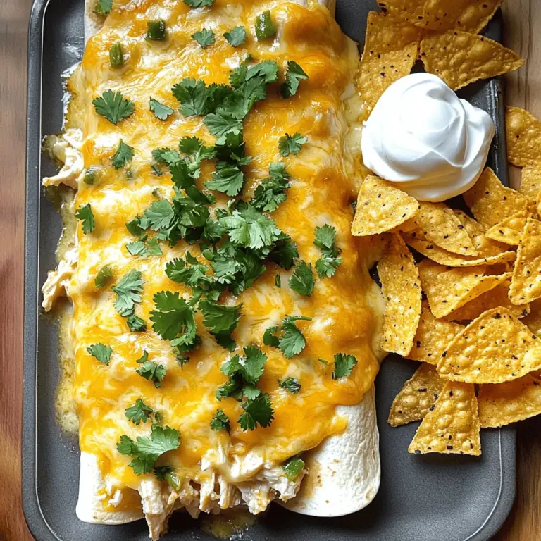 For my Cheesy White Chicken Enchiladas, you will need: