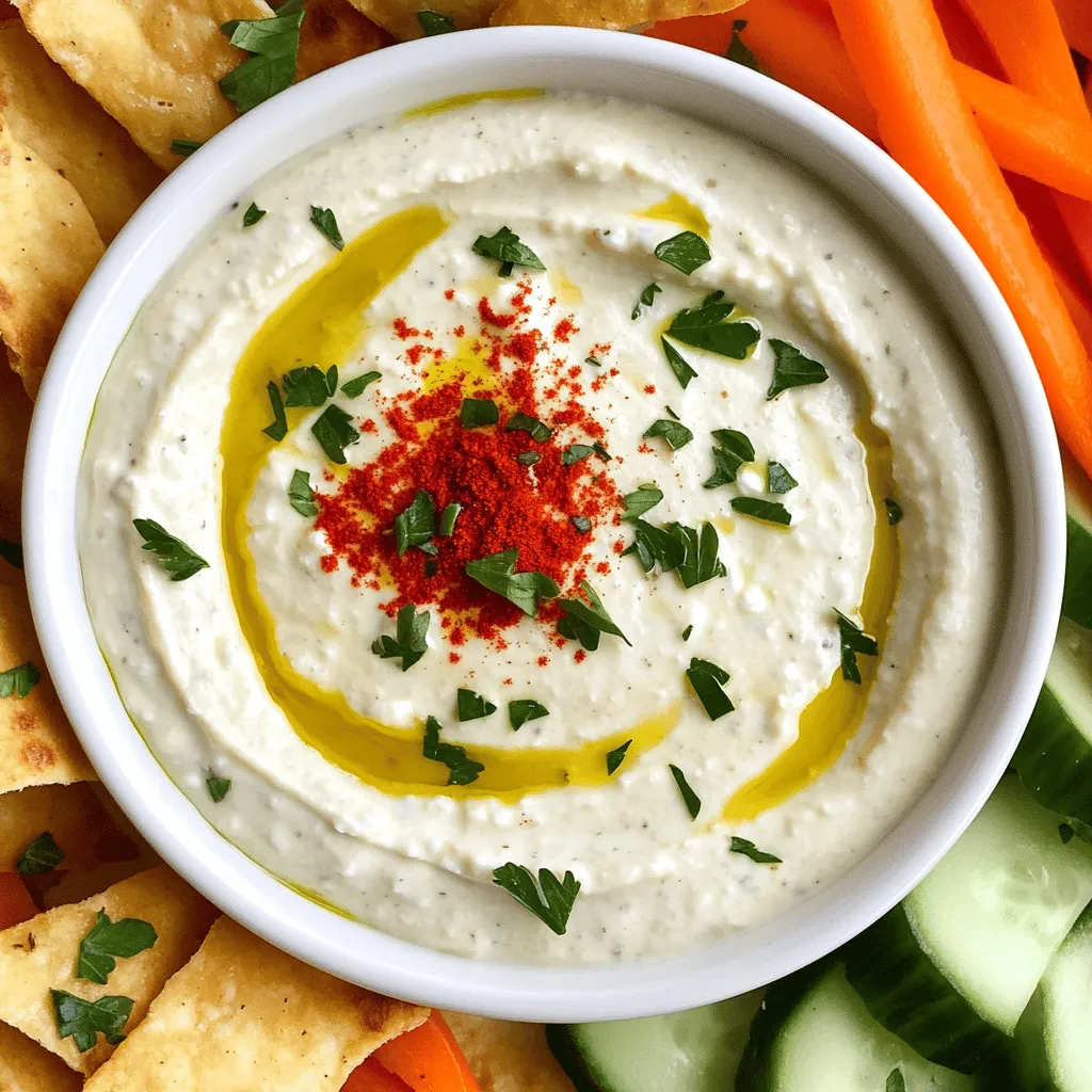 To make a delicious Paprika-Feta Dip, you need simple ingredients that pack a punch. The main star is feta cheese. You will need 200 grams of crumbled feta cheese. This cheese gives the dip its tangy flavor. Next, you need half a cup of plain Greek yogurt. This adds creaminess and balances the feta's saltiness.