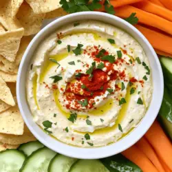 To make a delicious Paprika-Feta Dip, you need simple ingredients that pack a punch. The main star is feta cheese. You will need 200 grams of crumbled feta cheese. This cheese gives the dip its tangy flavor. Next, you need half a cup of plain Greek yogurt. This adds creaminess and balances the feta's saltiness.