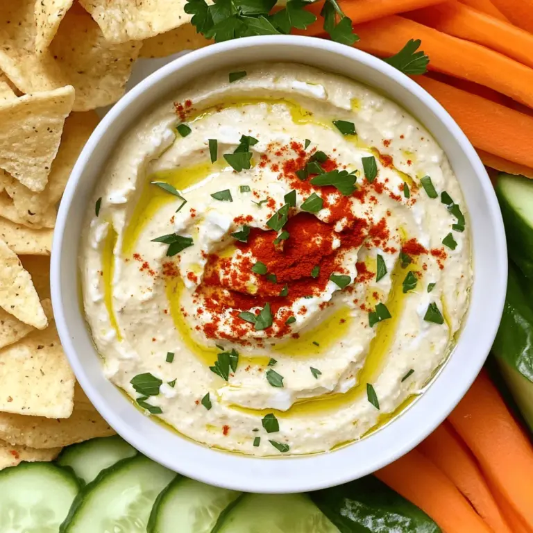 To make a delicious Paprika-Feta Dip, you need simple ingredients that pack a punch. The main star is feta cheese. You will need 200 grams of crumbled feta cheese. This cheese gives the dip its tangy flavor. Next, you need half a cup of plain Greek yogurt. This adds creaminess and balances the feta's saltiness.