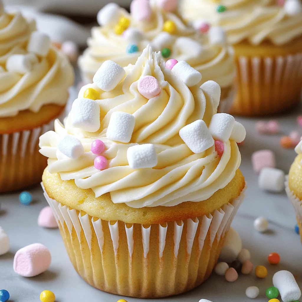 To make 7-Minute Marshmallow Frosting, you will need: - 2 large egg whites - 1/4 teaspoon cream of tartar - 1 cup granulated sugar - 1/3 cup water - 1 teaspoon vanilla extract - A pinch of salt - Optional: Food coloring for a fun twist Each ingredient plays a special role in this frosting: - Egg whites: They provide the main structure and fluffiness. - Cream of tartar: This helps stabilize the egg whites, making them fluffy and strong. - Granulated sugar: Sugar sweetens the frosting and helps achieve stiff peaks. - Water: It aids in dissolving the sugar and helps create the right texture. - Vanilla extract: This adds a lovely flavor that balances the sweetness. - Salt: A pinch of salt enhances the overall flavor of the frosting. - Food coloring: This is optional but adds fun and excitement to your treats. If you have allergies or dietary needs, here are some swaps: - Egg whites: Use aquafaba, the liquid from canned chickpeas. - Granulated sugar: Try using a sugar substitute like erythritol, if needed. - Vanilla extract: You can use almond extract for a different flavor. - Food coloring: Use natural colorings like beet juice or turmeric for a healthier choice. For the full recipe, be sure to check out the details so you can whip up this sweet treat! To start, you need a double boiler. Take a saucepan and fill it with 1-2 inches of water. Heat the water until it simmers gently. Now, grab a heatproof mixing bowl. Place it on top of the saucepan. Make sure the bowl does not touch the water. This setup will help cook the frosting evenly. In your mixing bowl, add the egg whites, cream of tartar, salt, and sugar. Mix these ingredients well. Slowly pour in the water while stirring. This helps combine everything smoothly. Once mixed, place the bowl over the simmering water. Use an electric mixer and beat the mixture on high speed. Do this for about 7 minutes. You will see it get glossy and form stiff peaks. When it's done, take the bowl off the heat. Add the vanilla extract and mix gently. If you want a pop of color, add food coloring and stir until it’s even. If your frosting seems too soft, let it cool for a few minutes. This helps it firm up a bit. For a classic look, use a star tip to pipe it onto cupcakes. You can also swirl it on with a spatula for a more casual finish. Want to make it extra fun? Top your frosted treats with mini marshmallows or sprinkles. This will make your dessert look even more inviting. Following these steps will help you create the perfect frosting every time. For the complete recipe, check out the Full Recipe section. When making 7-Minute Marshmallow Frosting, some mistakes can ruin your batch. First, ensure your mixing bowl is clean. Any grease can prevent the egg whites from whipping up well. Also, don’t skip the cream of tartar. This ingredient helps stabilize the egg whites. Lastly, use a timer. Beating for the full seven minutes is key to getting that perfect texture. To get those stiff peaks, start with room temperature egg whites. Cold egg whites do not whip well. Use an electric mixer on high speed. As you mix, keep an eye on the texture. You want the mixture to become thick and glossy. Once you see stiff peaks form, you can stop mixing. This means your frosting is ready for use. For a beautiful finish, pipe the frosting onto cupcakes using a star tip. You can also swirl it on with a spatula for a more rustic look. Add mini marshmallows or colorful sprinkles on top for extra fun. If you want to get creative, use food coloring to tint the frosting. This can make your treats more festive and appealing. Enjoy using this playful frosting on cakes, cookies, and more! For the full recipe, check the earlier section. {{image_2}} You can change the flavor of your 7-minute marshmallow frosting to suit your taste. Here are some ideas: - Chocolate: Add 1/4 cup of cocoa powder to the egg whites. This gives a rich, chocolatey twist. - Fruit Extracts: Try using extracts like almond, lemon, or raspberry. Just add a teaspoon of your favorite extract before mixing. - Coffee: For a coffee-flavored frosting, mix in a teaspoon of instant coffee granules. This adds a nice depth. These flavor additions make your frosting unique and fun! Adding color to your frosting makes it pop. Here are some tips: - Food Coloring: Use gel food coloring for vibrant shades. Start with a drop and mix until you reach your desired hue. - Swirling Colors: For a marbled look, add different colors to the frosting. Use a toothpick to swirl them together gently. - Pastel Tones: Mix in white food coloring for softer shades. This gives a lovely, dreamy effect. Color techniques help your treats stand out at any event! This frosting is not just for cakes. Here are some fun ways to use it: - Ice Cream Topping: Spread the frosting on a scoop of ice cream for a sweet treat. It adds a fluffy texture. - Filling for Pastries: Use the frosting between layers of cake or in pastries. It gives a lovely surprise inside. - Dip for Fruits: Serve the frosting as a dip for fresh fruits. It pairs well with strawberries and apples. These alternative uses show how versatile this frosting can be! For the complete recipe, check out the Full Recipe section. To store leftover frosting, first let it cool completely. Then, place it in an airtight container. Seal it tightly to keep air out. You can also cover it with plastic wrap. Make sure the wrap touches the surface of the frosting. This helps prevent a crust from forming. Store it in the fridge for best results. When you are ready to use the frosting again, gently reheat it. Use a double boiler to warm it slowly. Stir the frosting while heating. This helps keep the texture smooth. If you don't have a double boiler, use a heatproof bowl over simmering water. Avoid using the microwave, as it can change the texture. For the best taste and texture, use the frosting within five days. After this time, it may start to lose its fluffy quality. If stored properly, it can last about two weeks in the fridge. However, for best results, I recommend using it fresh. Always check for any off smells or changes in texture before using. Enjoy your sweet treat! You can use 7-Minute Marshmallow Frosting on cakes, cupcakes, or cookies. It spreads well and looks pretty. I love to pipe it with a star tip for a nice finish. You can also swirl it on with a spatula for a casual vibe. Top it with mini marshmallows or sprinkles for extra fun. This fluffy frosting pairs great with chocolate or vanilla flavors. It is best to use this frosting right after making it. If you need to prepare it in advance, store it in an airtight container. Keep it in the fridge, but the frosting may lose some fluffiness. If you do make it ahead, beat it again with a mixer before using. This helps bring back its light and airy texture. The frosting can last about three days in the fridge. After that, it may not be as good. Make sure it is in a sealed container to keep it fresh. If you want to enjoy it later, try to use it within that time frame. You can also freeze it for one month if needed, but thaw it in the fridge before using. For the best taste and texture, fresh is always best! We explored how to make 7-Minute Marshmallow Frosting. We covered ingredients, their functions, and substitutions. You learned step-by-step instructions for preparation and mixing. We shared tips to avoid common mistakes and ideas for serving. Variations allow for flavor and color twist, making your frosting unique. Lastly, we discussed storage and reheating for the best quality. With these tips, you can create and enjoy this treat anytime. Use your creativity to make it personal and delicious. Happy frosting!