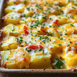 Cheesy Potato Breakfast Casserole Simple and Tasty Dish