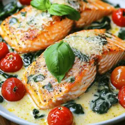 Low-Carb Creamy Tuscan Salmon Flavorful Dinner Delight