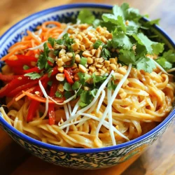Spicy Thai Peanut Noodles Flavorful and Simple Meal