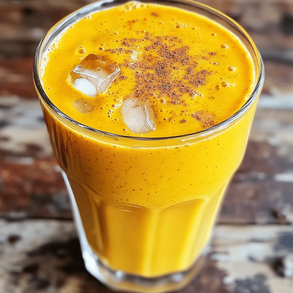 Chai Spiced Pumpkin Smoothie Cozy and Flavorful Treat
