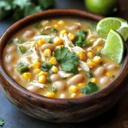 Instant Pot White Chicken Chili Easy and Flavorful Meal