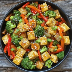 Chili Garlic Tofu Stir Fry Flavorful and Easy Recipe
