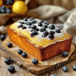 Let’s gather our ingredients for this Lemon Blueberry Greek Yogurt Cake. This cake is moist and bright, perfect for any occasion. Here’s what you need: - 1 cup Greek yogurt - 1 cup granulated sugar - 1/2 cup vegetable oil - 3 large eggs - Zest of 1 lemon - 1/4 cup fresh lemon juice - 1 teaspoon vanilla extract - 2 cups all-purpose flour - 1 1/2 teaspoons baking powder - 1/2 teaspoon baking soda - 1/4 teaspoon salt - 1 cup fresh blueberries (plus extra for garnish) - Powdered sugar for dusting (optional) Each ingredient plays a key part in making this cake special. The Greek yogurt brings a creamy texture and tangy taste. The sugar balances the tartness of the lemon and blueberries. The eggs help bind the ingredients and add moisture. Make sure to use fresh blueberries for the best flavor and color. If you want to add a twist, you can use different berries or mix in some lemon zest for an extra zing. Gather everything before you start baking. This simple step makes the process smooth and fun! - Preheat the oven to 350°F (175°C). - Grease and flour a 9x5-inch loaf pan. - In a large bowl, combine Greek yogurt, sugar, and vegetable oil. - Incorporate the eggs one at a time, mixing well after each one. - Add the lemon zest, lemon juice, and vanilla extract. - In a separate bowl, mix the flour, baking powder, baking soda, and salt. - Gradually add the dry mix to the wet ingredients, stirring until just combined. - Gently fold in the blueberries, taking care not to overmix. - Pour the batter into the prepared loaf pan. - Bake for 50-60 minutes, until a toothpick comes out clean. - Let the cake cool for 10 minutes in the pan before transferring to a rack. To make your Lemon Blueberry Greek Yogurt Cake shine, keep a few tips in mind. First, ensure that all your ingredients are at room temperature. This helps the cake rise well and stay fluffy. Next, do not overmix the batter. Mixing too much can make the cake dense and tough. Gently mix until just combined for the best texture. When it comes to serving, presentation matters. Slice the cake and arrange it on a lovely platter. Scatter whole blueberries around the cake for a pop of color. A sprig of mint adds freshness and elegance to your dish. Your cake will not just taste great; it will look amazing too! Be mindful of common pitfalls. Overmixing the batter is a common mistake. This can lead to a heavy cake. Also, make sure you grease the pan properly. A well-greased pan helps the cake release easily after baking. Avoid these mistakes, and you'll have a delightful cake to enjoy! {{image_2}} You can play with flavors and make this cake your own. Try adding different berries like raspberries or strawberries. These will give your cake a new taste and color. You can also use orange zest for a fresh, bright flavor. Just replace the lemon zest with orange zest. This change adds a sweet twist. If you need gluten-free options, you can use gluten-free flour. Just swap the all-purpose flour for a gluten-free blend. This keeps the cake tasty while meeting your dietary needs. If you want a dairy-free cake, replace Greek yogurt with coconut yogurt or almond yogurt. Both options keep the cake moist and delicious without dairy. Store your Lemon Blueberry Greek Yogurt Cake in an airtight container at room temperature. This keeps it fresh and moist. I recommend eating it within three days for the best taste. If you want to save some for later, freeze the cake slices individually. Wrap each slice well to avoid freezer burn. You can keep them for up to two months. When you're ready to enjoy, thaw them in the fridge or set them out at room temperature. This way, you can savor that delightful flavor anytime! Yes, but do not thaw them beforehand. Frozen blueberries keep their shape. They add a nice pop of flavor and color. Using them straight from the freezer prevents the batter from turning too blue. A toothpick inserted in the center should come out clean. If it has wet batter, the cake needs more time. Keep checking every five minutes after the first 50 minutes of baking. Great with whipped cream, coffee, or as a dessert after meals. You can also enjoy it with a scoop of vanilla ice cream. The cake's bright flavors pair nicely with these options. Substitute eggs with unsweetened applesauce or a flaxseed mixture. For flaxseed, mix one tablespoon of ground flaxseed with three tablespoons of water. Let it sit for five minutes before adding. Adjustments can be made for gluten-free and dairy-free options. Use gluten-free flour blends for a gluten-free version. For dairy-free, try coconut yogurt instead of Greek yogurt. This blog post shared a simple recipe for a delicious blueberry yogurt cake. You learned about easy-to-follow steps, key ingredients, and helpful tips for baking. Remember to avoid common mistakes, like overmixing, to achieve the best results. Feel free to experiment with flavors and storage options. Whether you enjoy it fresh or frozen, this cake is sure to delight. Get your ingredients ready and embrace the joy of baking!